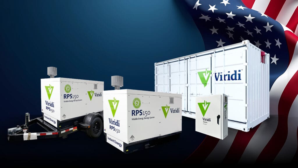 Viridi FEOC and BABA compliant battery energy storage systems
